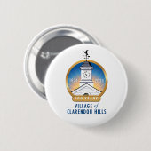 Badge Rond 5 Cm Bouton 100 ans (Devant & derrière)