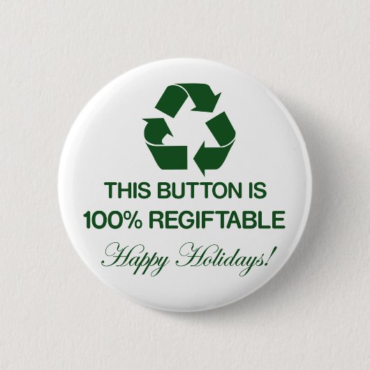 Badge Rond 5 Cm Bouton 100% re-donnable (Devant)