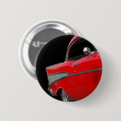 Badge Rond 5 Cm Bouton 1957 de Chevy (Devant & derrière)
