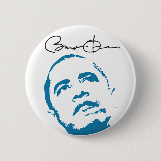 Badge Rond 5 Cm Bouton 2008 de signature d'Obama 61013