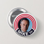 Badge Rond 5 Cm Bouton 2009 de maire de Mike Bloomberg (Devant & derrière)