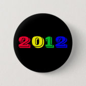 Badge Rond 5 Cm Bouton 2012 (Devant)