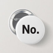 Badge Rond 5 Cm Bouton 2,25" : Non. (Devant & derrière)