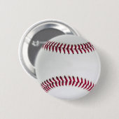 Badge Rond 5 Cm Bouton #2 de base-ball (Devant & derrière)