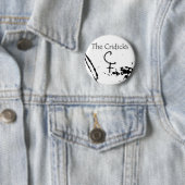 Badge Rond 5 Cm Bouton 2 de Cridicks (En situation)