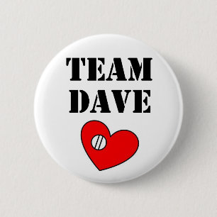 Badge Rond 5 Cm Bouton 2 de Dave d'équipe