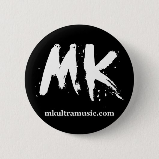 Badge Rond 5 Cm Bouton #2 de musique de MKULTRA (Devant)