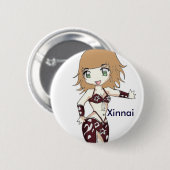 Badge Rond 5 Cm Bouton 3 de BellyDancer (Devant & derrière)