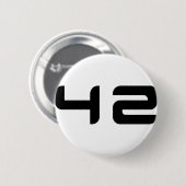 Badge Rond 5 Cm bouton 42 (Devant & derrière)