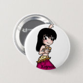 Badge Rond 5 Cm Bouton 4 de BellyDancer (Devant & derrière)