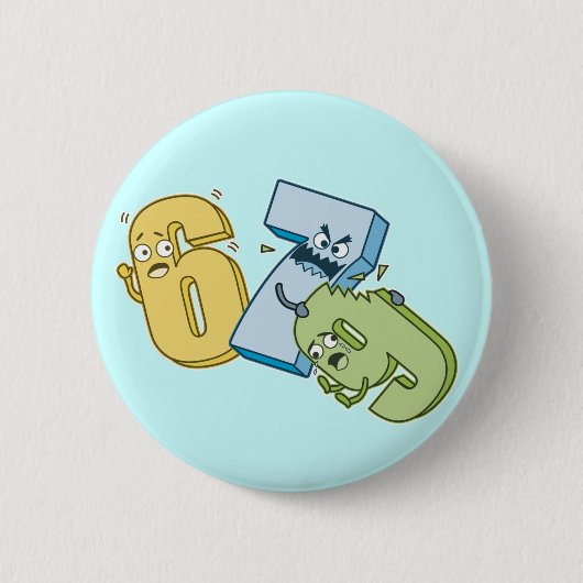 Badge Rond 5 Cm bouton 6789 (Devant)