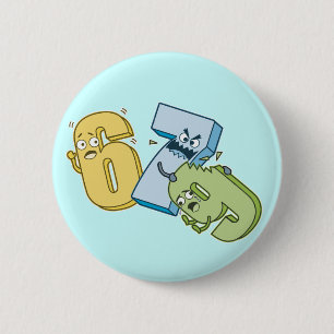 Badge Rond 5 Cm bouton 6789