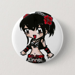 Badge Rond 5 Cm Bouton 6 de BellyDancer - fusion tribale