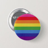 BADGE ROND 5 CM BOUTON 7 DE GAY PRIDE (Devant & derrière)