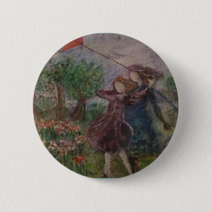 Badge Rond 5 Cm Bouton "à parc"