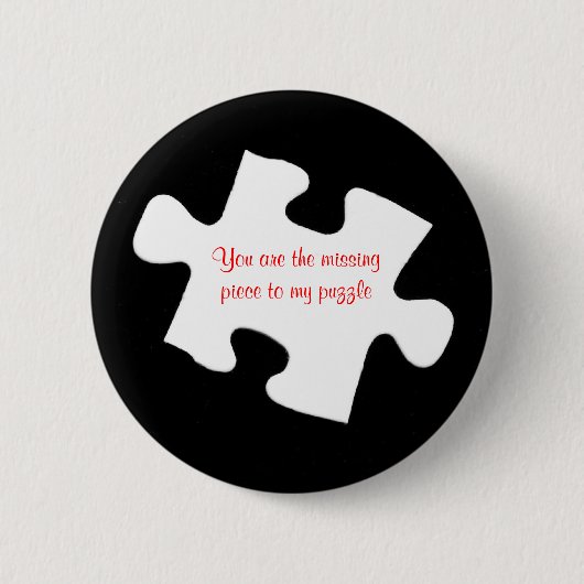 Badge Rond 5 Cm Bouton absent de morceau (Devant)