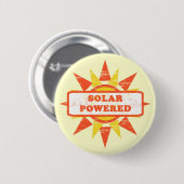 Badge Rond 5 Cm Bouton actionné solaire (Devant & derrière)
