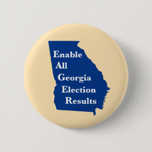 Badge Rond 5 Cm Bouton Activer tous les résultats des élections en