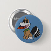 Badge Rond 5 Cm Bouton affamé de Platypi (Devant & derrière)