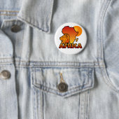 Badge Rond 5 Cm Bouton Afrique (En situation)