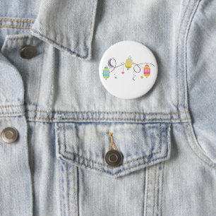Badge Rond 5 Cm Bouton Aïd