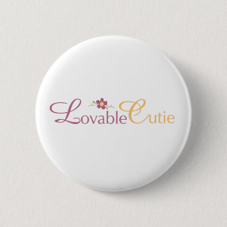 Badge Rond 5 Cm Bouton aimable rond de cutie