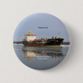 Badge Rond 5 Cm bouton Algocanada (Devant)