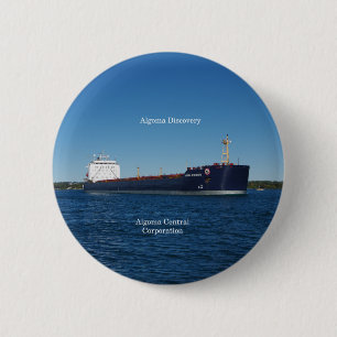 Badge Rond 5 Cm Bouton Algoma Discovery