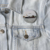 Badge Rond 5 Cm Bouton Algomarine (En situation)