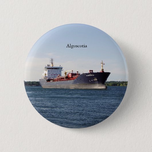 Badge Rond 5 Cm Bouton Algoscotia (Devant)