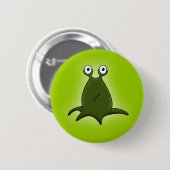 Badge Rond 5 Cm Bouton Alien (Devant & derrière)