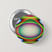 Badge Rond 5 Cm Bouton Alien (Devant & derrière)