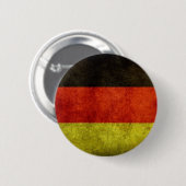 Badge Rond 5 Cm Bouton allemand grunge de drapeau (Devant & derrière)