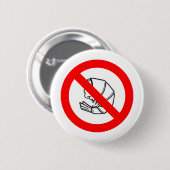 Badge Rond 5 Cm Bouton Allergie (Devant & derrière)