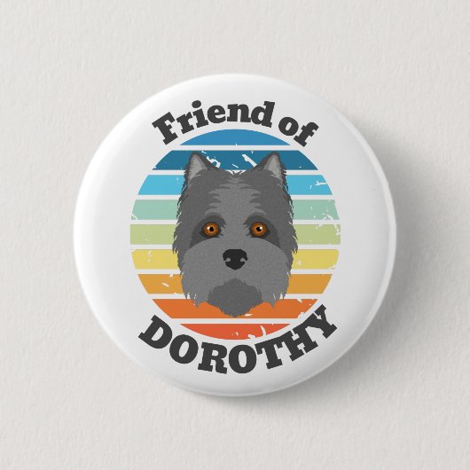 Badge Rond 5 Cm Bouton Ami de Dorothy Pride (Devant)