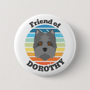 Badge Rond 5 Cm Bouton Ami de Dorothy Pride