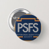 Badge Rond 5 Cm Bouton ancien logo PSFS (Devant & derrière)