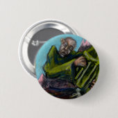 Badge Rond 5 Cm Bouton Angel de Compassion (Devant & derrière)