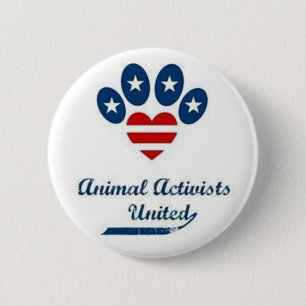 Badge Rond 5 Cm Bouton animal d'activistes