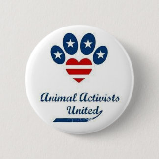 Badge Rond 5 Cm Bouton animal d'activistes
