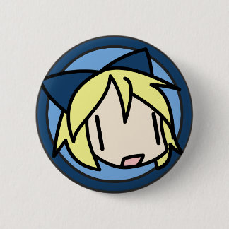 Badge Rond 5 Cm Bouton anonyme de caractère