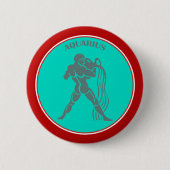 Badge Rond 5 Cm Bouton Aquarius (Devant)