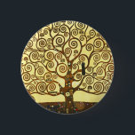 Badge Rond 5 Cm Bouton Arbre de vie de Gustav Klimt<br><div class="desc">Bouton Arbre de vie de Gustav Klimt. Un tableau symbolique de la phase dorée de Gustav Klimt achevé en 1909. Un grand cadeau pour les amateurs d'art nouveau,  Gustav Klimt,  et de peinture symbolique.</div>