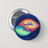 Badge Rond 5 Cm Bouton Arc en ciel (Devant & derrière)