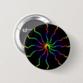 Badge Rond 5 Cm Bouton arc-en-ciel Cool (Devant & derrière)