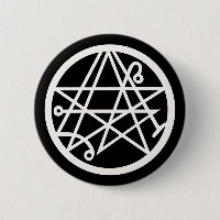 Bouton Arrondi classique Necronomicon