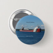 Badge Rond 5 Cm Bouton Arthur M. Anderson (Devant & derrière)