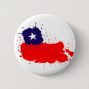 Badge Rond 5 Cm Bouton artsy du Chili