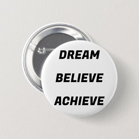 Badge Rond 5 Cm Bouton Aspire & Conquer (Devant & derrière)