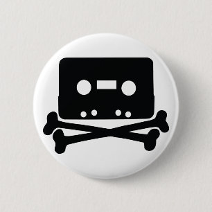 Badge Rond 5 Cm Bouton attachant du ruban adhésif à la maison de